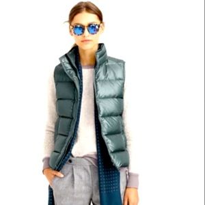 J. Crew Puffer vest, sz s